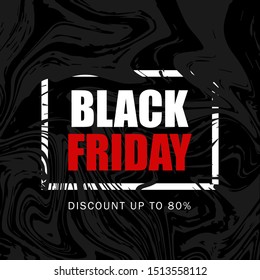 Best black friday super sale design template. Black friday flat banner, poster, badge, sticker, web, cover, flyer advertising illustration. Hot price discount concept for business and promotion.