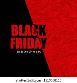 Best black friday super sale design template. Black friday flat banner, poster, badge, sticker, web, cover, flyer advertising illustration. Hot price discount concept for business and promotion.