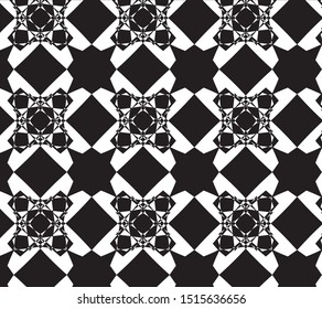 Best black and white pattern art design for wallpaper and background