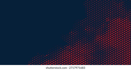 Bester blauer Banner-Designvektor, dynamisch sportlicher horizontaler Hintergrund, farbig
