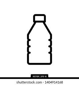 The best bottle icon vector, illustration logo template in trendy style. Can be used for many purposes.
