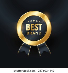 Best Brand Gold Award Badge