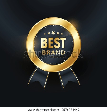 Best Brand Gold Award Badge