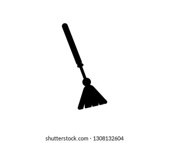 Best broom icon vector, Vector EPS 10 illustration style - Vector 