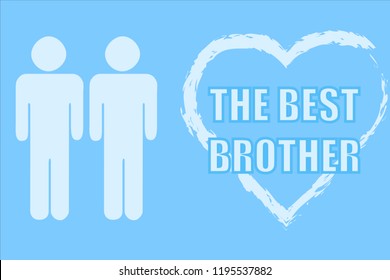 The best brother in blue.