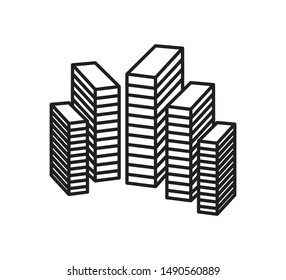 Best Building sign vector ,architecture icon vector illustration