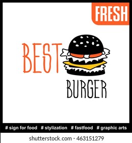 best burger simple picture