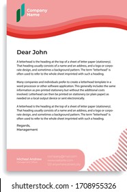 the best business letterhead design template. modern and Elegant.Sutiable for companies, corporates, offices and many other of business purposes.