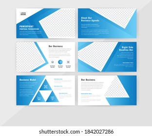 Mejor diseño de plantillas de presentación de negocios. Folleto de presentación y folleto publicitario de informes corporativos.