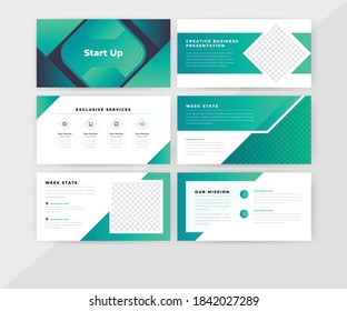 Best business presentation template design. Presentation flyer and leaflet corporate report marketing advertising.