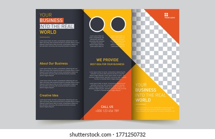Best business Tri-Fold Brochure Templates for Your Business modern and creative business brochure design template 