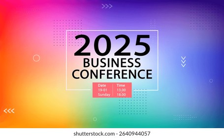 Best business yearly conference digital webinar banner template design, online meeting banner design. Web media event. Dynamic Background. Online Courses. Event Announcement. lecture promotion. vector