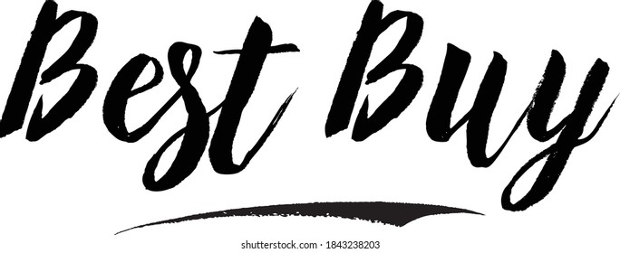 Best Buy Bold Typography Font For Sale Banners Flyers and Templates