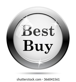 Best buy icon. Internet button on white background. EPS10 vector.

