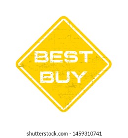 Best Buy Icon Vector Website Button Sign