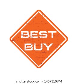Best Buy Icon Vector Website Button Sign