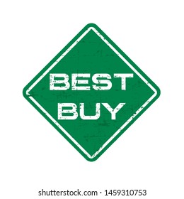Best Buy Icon Vector Website Button Sign