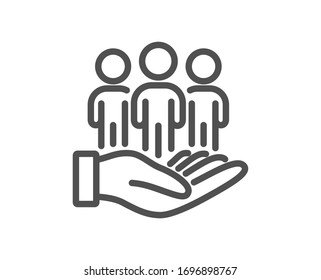 Inclusion Social Equity Icon Help Support Stock Vector (Royalty Free ...