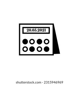 best calendar vector type icon