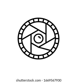 The best camera icon vector illustration logo template. eps10