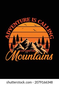 Best Camping T-Shirt Design Paket 
