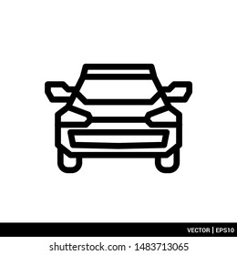 The Best Car Icon vector illustration logo template. EPS 10