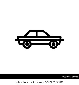 The Best Car Icon vector illustration logo template. EPS 10