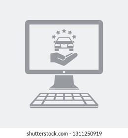 The best car on computer webpage