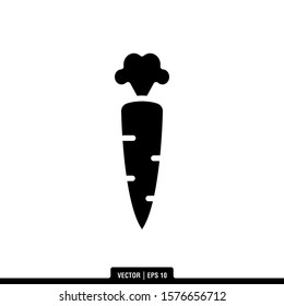 The best Carrot icon vector, illustration logo template in trendy style. Suitable for many purposes.
