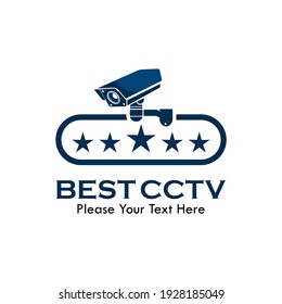 Best cctv logo template illustration