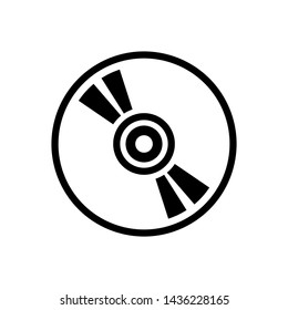 The best of CD and DVD icon vector, illustration logo template in trendy style. Suitable for many purposes.
