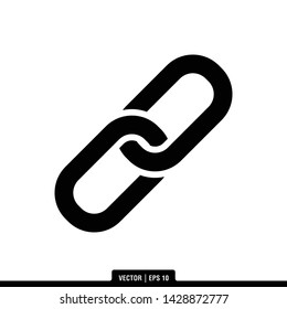 The best of Chain Link icon vector, illustration logo template in trendy style. Suitable for many purposes.
