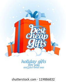 Best cheap gifts design template.