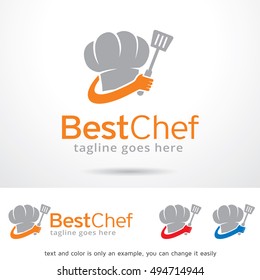 Best Chef Logo Template Design Vector