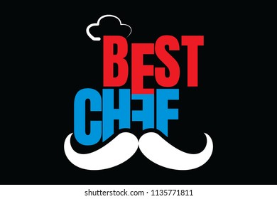 Best Chef Vector Illustration. Eps-10.