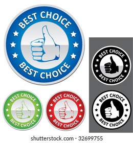 best choice badge #1