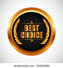 best choice design, vector illustration eps10 graphic 