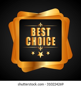 best choice design, vector illustration eps10 graphic 