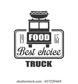 Best Choice Food Truck Label Design