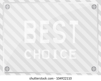 best choice with Glass framework