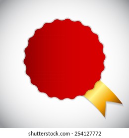 Best Choice Golden Label Vector Illustration