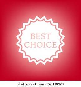Best choice icon