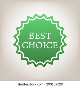 Best choice icon