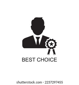 best choice icon , business icon