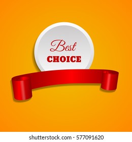 best choice icon design vector illustration eps 10