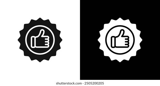 Best choice icon logo set vector