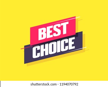 Best Choice Label
