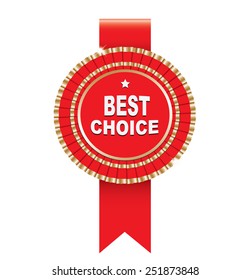 Best choice label.