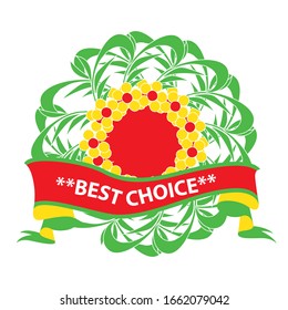 best choice  label is a piece of paper,plastic film,cloth,metal or other material affixed to a container or product.
