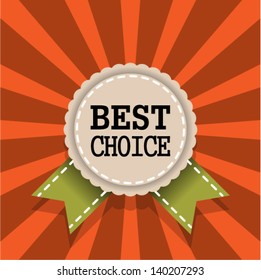 Best choice label sign